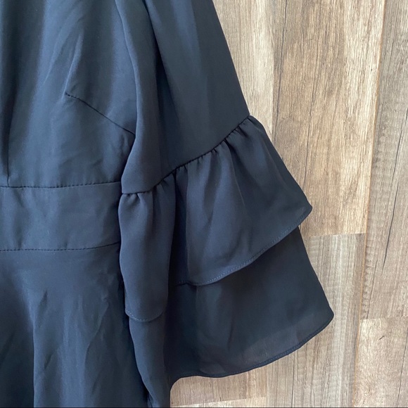 BB Dakota Always Classy Tiered Ruffle Sleeve Dress - Picture 6 of 8